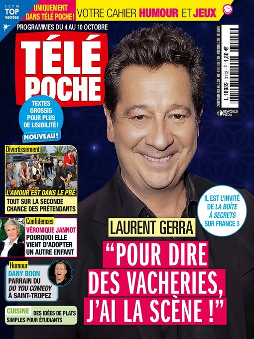 Title details for Télé Poche by Reworld Media Magazines - Available